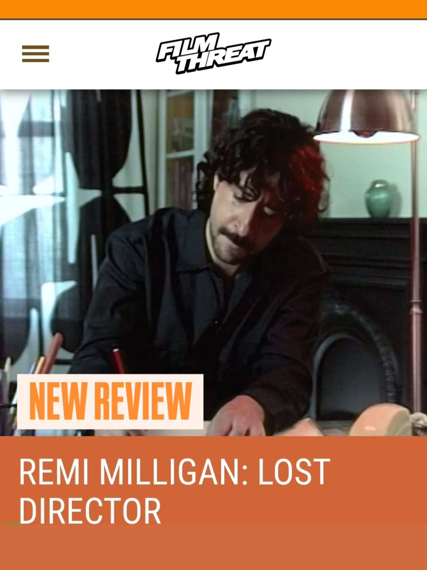 Thanks for the review, @filmthreat 🚀

Have you watched Remi Milligan: Lost Director yet? You can stream it now on Amazon Prime Video. Starring @yoshibarrigas 

#milliganisalive #remimilliganfilm #yoshibarrigas 

Lostdirectorfilm.com