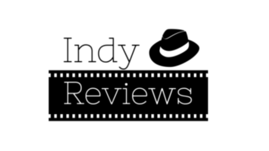 Indy Reviews logo. Indy on white background. Next to it, on the right, a detective's hat. Underneath, the word Reviews written on a film reel.